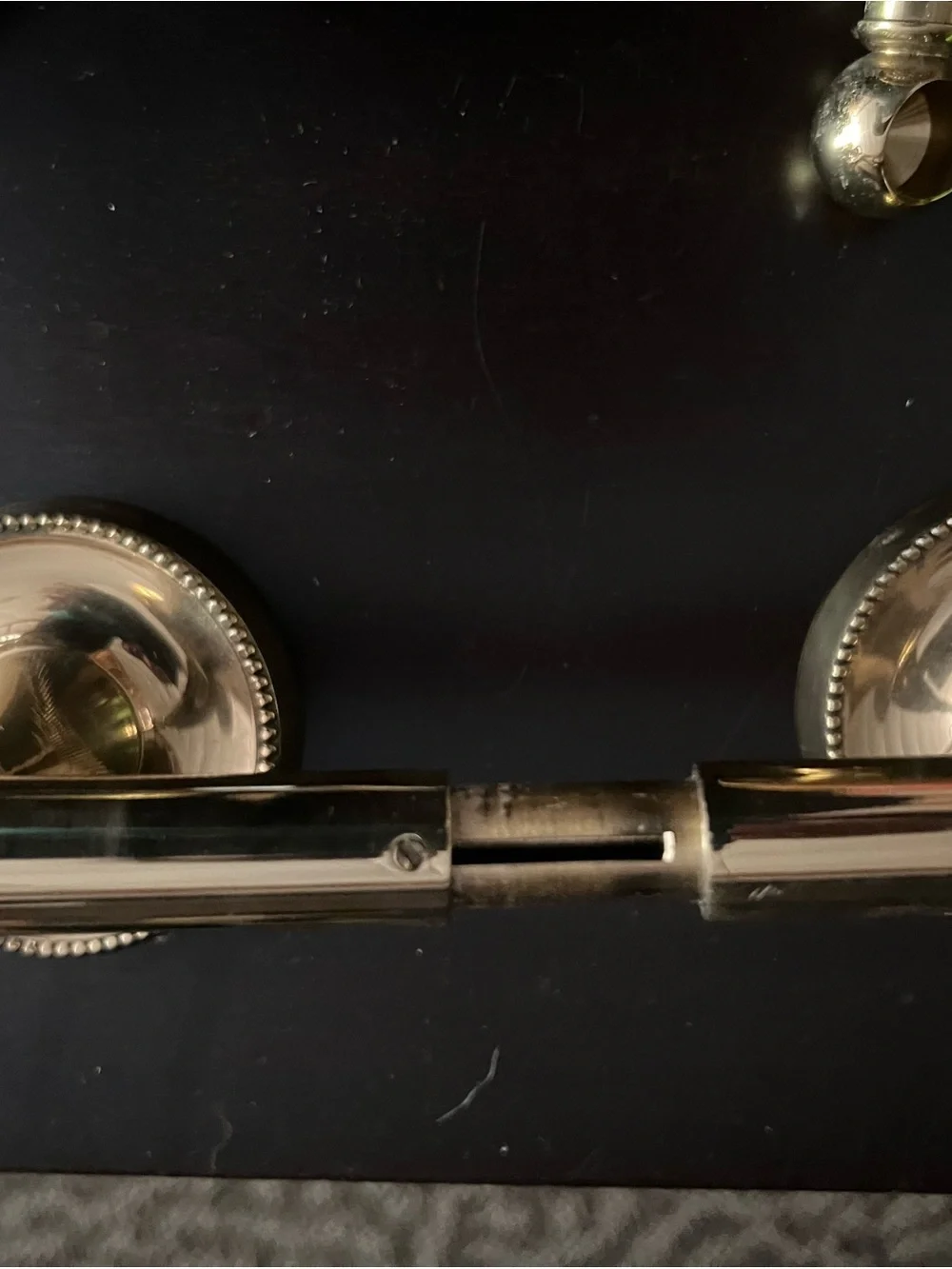 Brass Finish Towel Ring, Toilet Paper Holder, and Hooks Bath Accessory Set